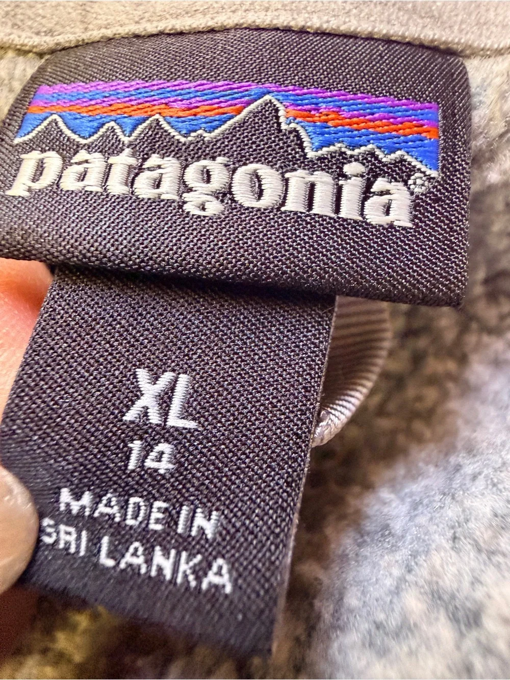 Patagonia Youth Light Heather Gray Full-Zip Fleece Jacket New